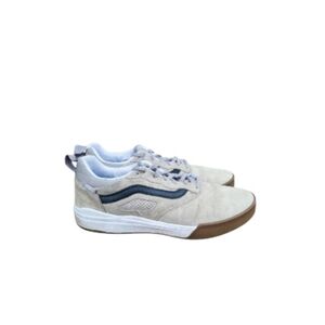 Vans Ultrarange Pro 2 Beige Tan Leather Athletic Tennis Shoe Sneaker Men 11.5